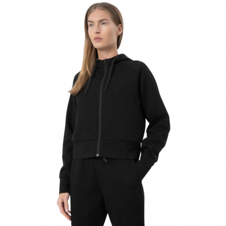 Bluza damska 4F głęboka czerń H4Z22 BLD027 20S XL