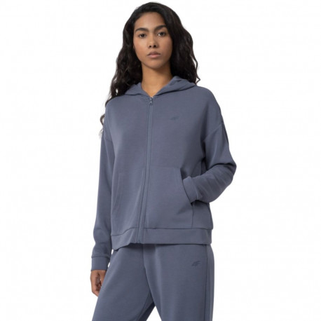 4F naiste pusa H4Z22 BLD041 32S M, denim