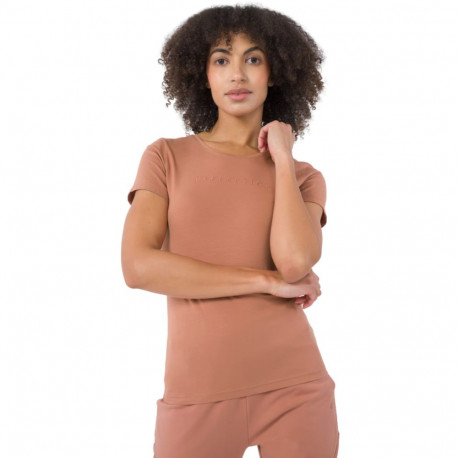 Koszulka damska 4F łososiowa H4Z22 TSD029 64S M