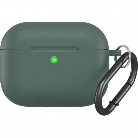 AirPods Pro 3 laadimiskarbiümbris Trendybay , silikoon, roheline