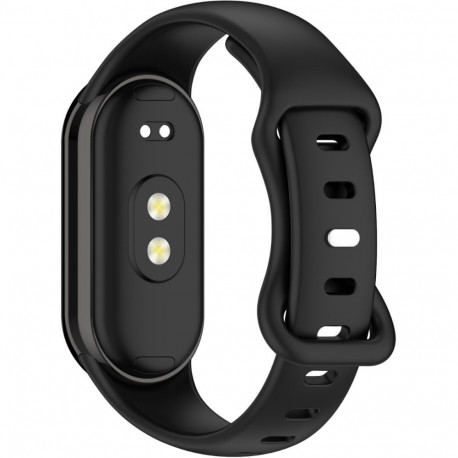 Kellarihm Trendybay Xiaomi Mi Band 8/9/10, silikoon, must