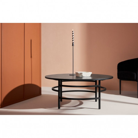 Diivanilaud COPENHAGEN ⌀100cm, must