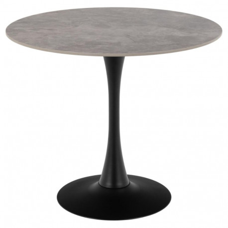 Söögilaud MALTA ümmargune, hall