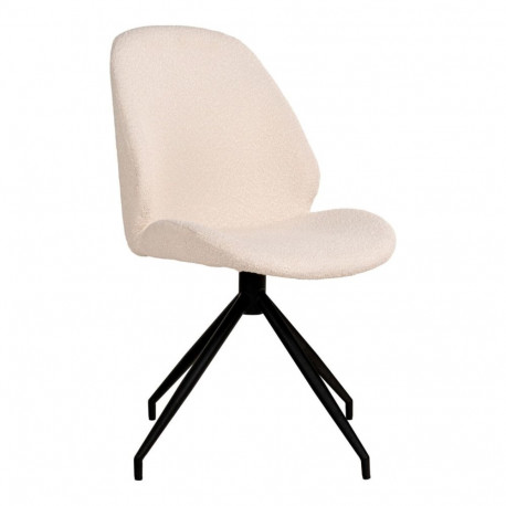 Söögitool MONTE CARLO pöörlev, valge