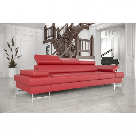 Diivan Galaxy III 3-kohaline, punane