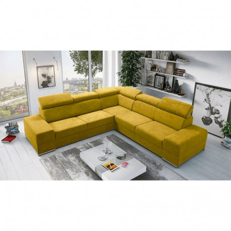 L-kujuline nurgadiivanvoodi Royal Max, kuldne