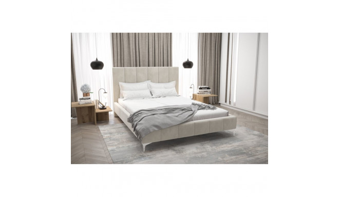 Voodi Luna 140×200cm, beež