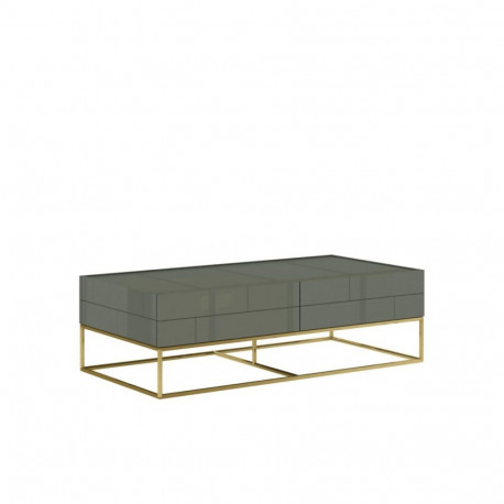 Diivanilaud ROSE HILL, kuldne/roheline