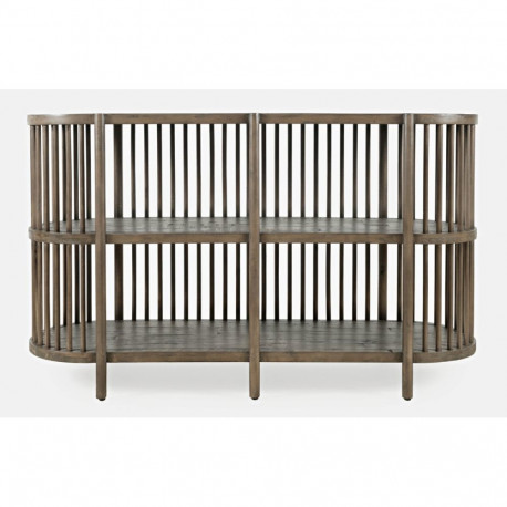 Puhvetkapp AVOLA ovaalne, helepruun