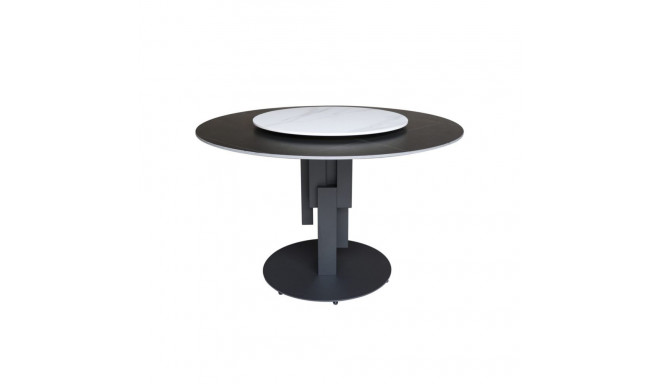 Söögilaud MODIG 120cm, must/valge