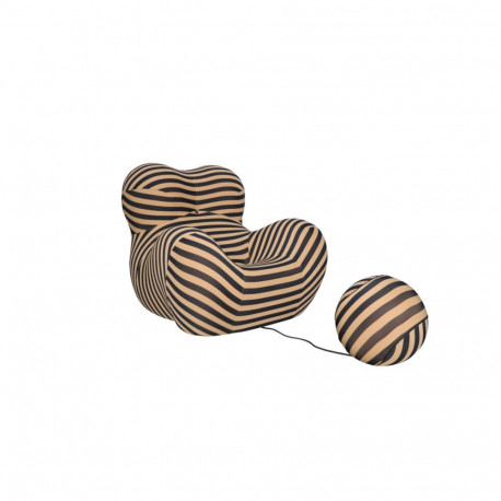 Lamamistool NUA tumbaga, must/beež