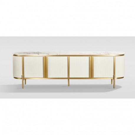 TV-alus STILIG, kudne/valge