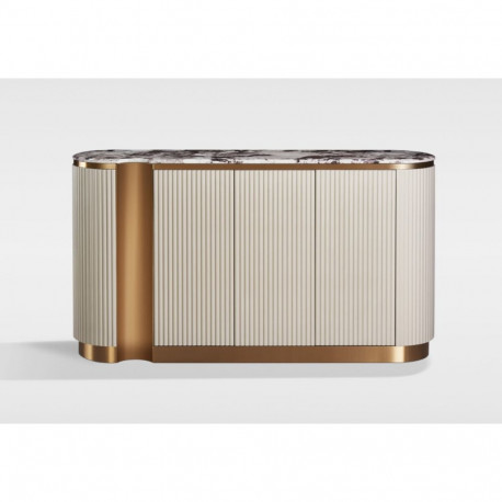 Puhvetkapp STILIG, hall/kreem