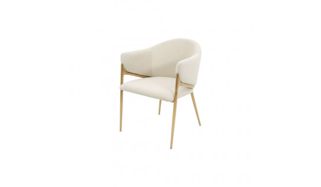 Söögitool MODIG, valge/kuldne