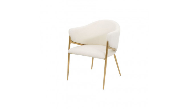 Söögitool MODIG, valge/kuldne