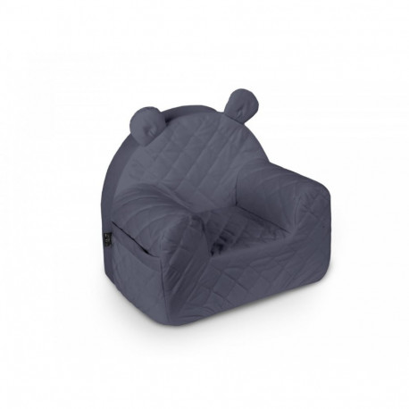 Laste tugitool VELVET taskutega, tumesinine