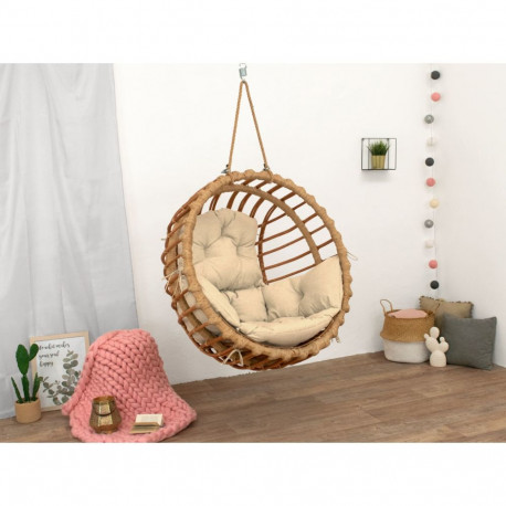 Ripptool ELIS käsitsi punutud, naturaalne