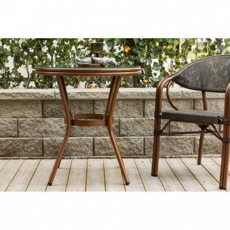 Aialaud LOURES ø70 cm, pruun