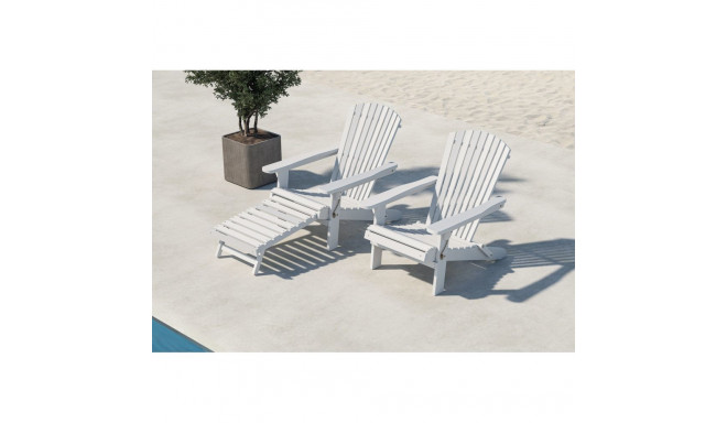 Lamamistool TROPEA, valge