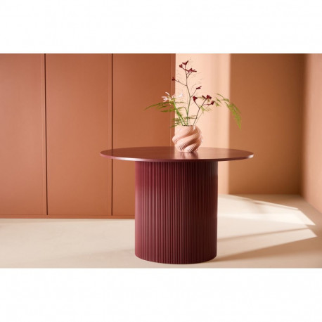 Söögilaud LENOX ümar, burgundia