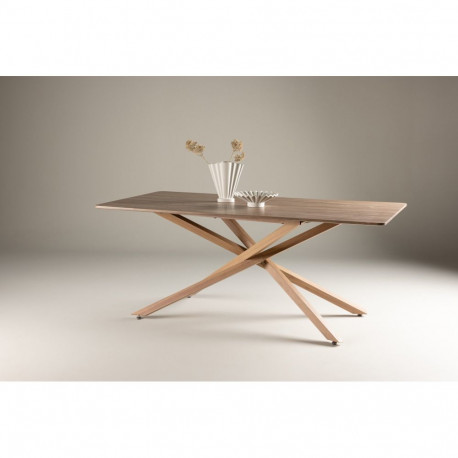 Söögilaud PIAZZA 180x90 cm, pruun