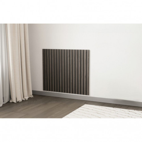 Seinapaneel PAU 94,5x80x2,8cm, must/pruun