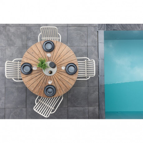 Aialaud ROSARIO Ø140cm, pruun