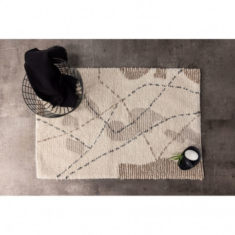 Vannitoavaip PAUL 60x90cm, pruun/hall