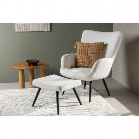 Tugitool COMO jalatoega, valge