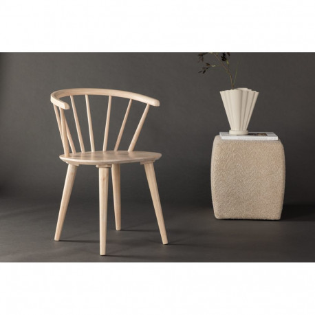 Söögitool BOBBY, valgevesi