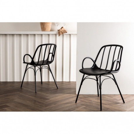 Söögitool DYRÖN, must