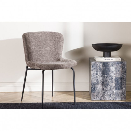 Söögitool MODESTO, tumehall