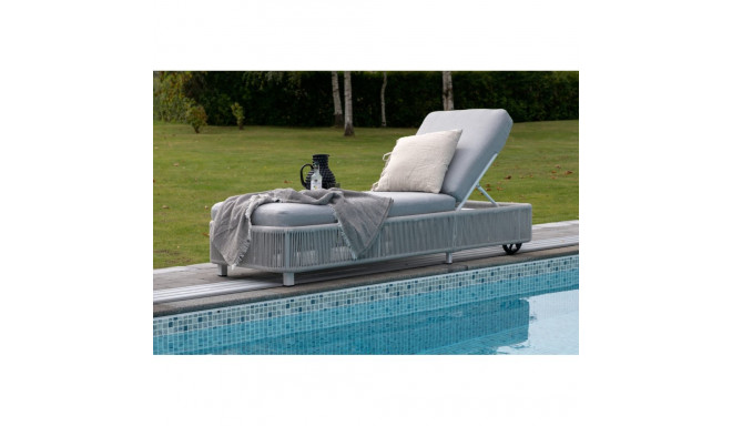 Lamamistool VIRYA, valge/hall