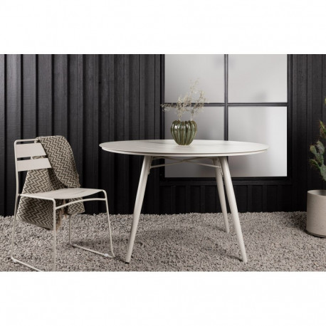 Aialaud LINA ümmargune 120 cm, beež