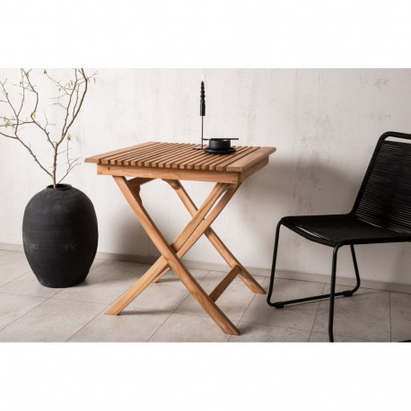 Aialaud GHANA kokkuklapitav 70x70cm, naturaalne