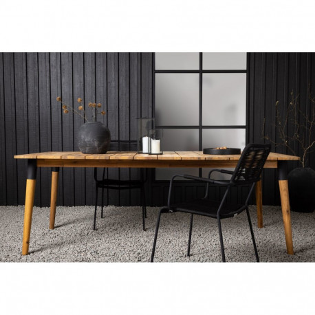 Aialaud JULIAN 210x100cm, naturaalne