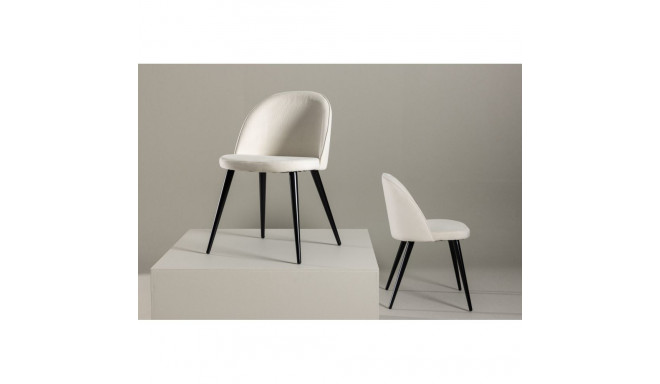 Söögitool VELVET, valge