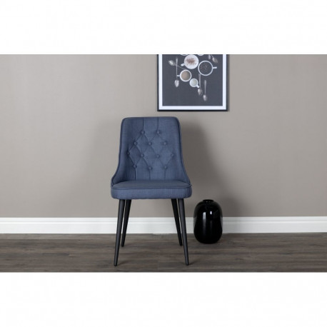 Söögitool VELVET DELUXE, sinine