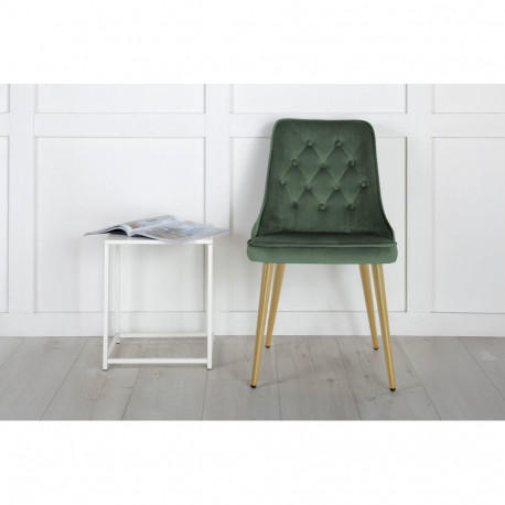 Söögitool VELVET DELUXE, roheline