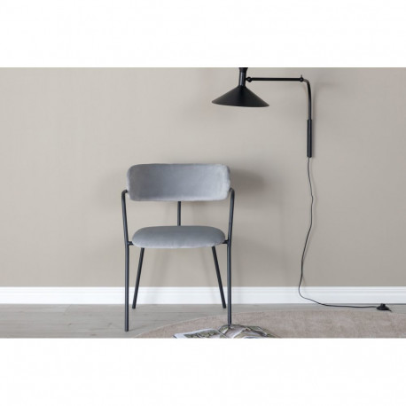 Söögitool ARROW käetugedega, hall