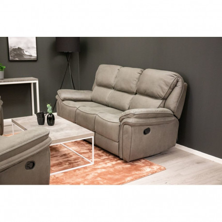 Diivan Saranda 3-kohaline recliner, hall