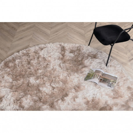 Vaip SHIVA ø200 cm, šampanja