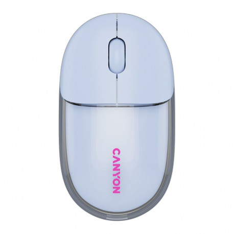 CANYON mouse OnClick 24 BT/ Wireless Transparent/Blue