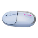 CANYON mouse OnClick 24 BT/ Wireless Transparent/Blue
