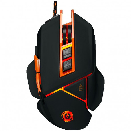 CANYON mouse Hazard GM-6 LED Wired Black Orange