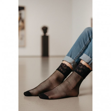 SOKISAHTEL ARLO musta värvi õhukesed sokid 444