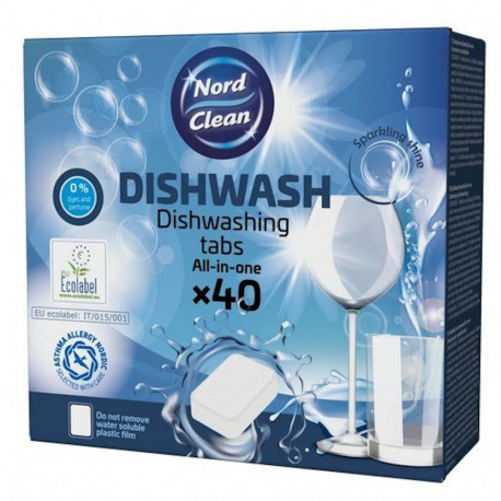 Dishwasher tablets NORD CLEAN 40pcs