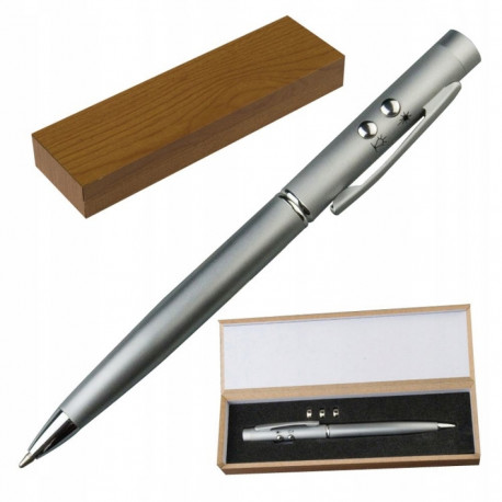 Metal laser pointer with pen DETROIT