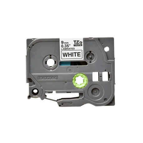 Kleepkirjalint/markeerimislint BROTHER TZE-221 9mm must/valgel analoog