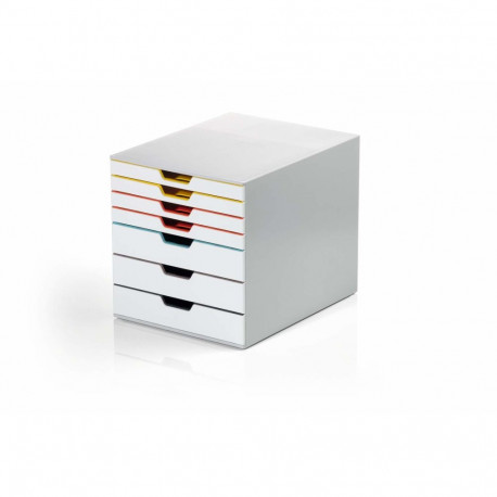 Sahtliboks lauale 7-sahtliga Varicolor Mix 5, 280x292x356mm, hall, Durable